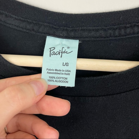 WHY DON'T WE Black & White 8 Letters Graphic Band Tee - Picture 8 of 8